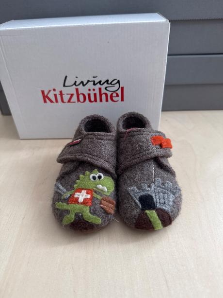 Detské papučky z ovčej vlny living kitzbühel, 20