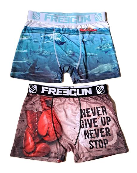 2x pánske boxerky zn. freegun, veľ. m, m