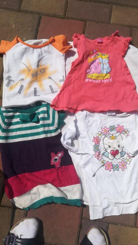 Letný balík 9 ks pre dievčatá, 104–116