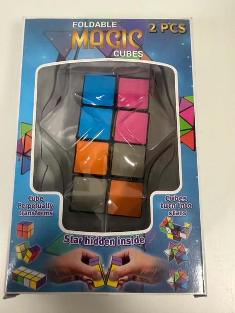 Magické transformačné kocky 2ks, 