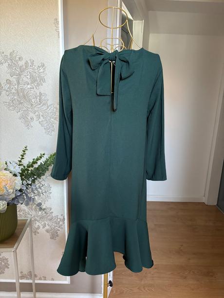 River island smaragdove šaty, river island,38