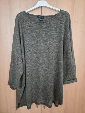 Tmavozeleny pulover, new look,l