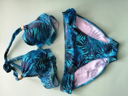 Dámske plavky 2dielne modré v. 38/40, 40