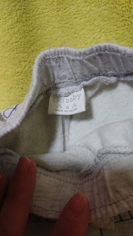 Tepláky 3-6 m, f&f,68