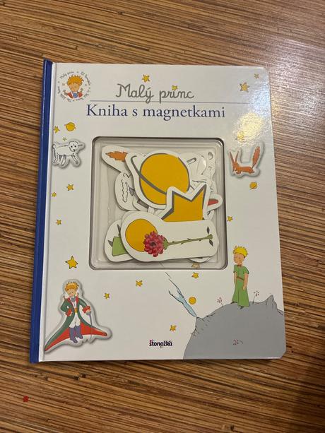 Malý princ kniha s magnetkami, 