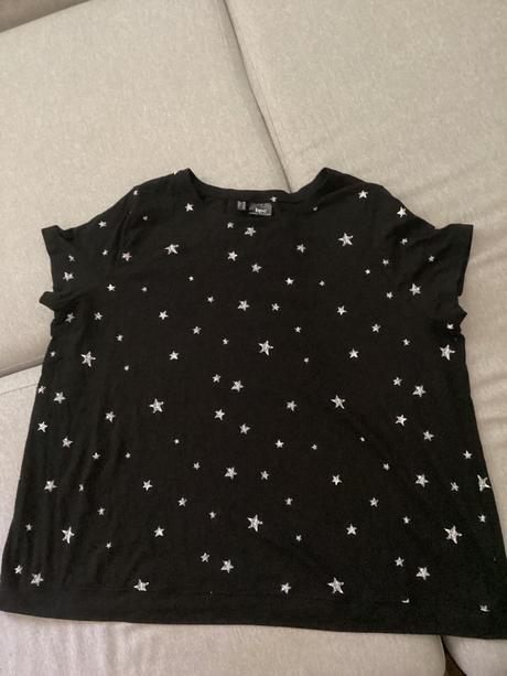 Tričko s hviezdičkami, bonprix,56