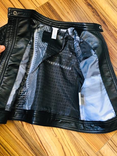 Koženková frajerská bunda, idexe,92