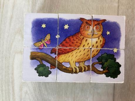 Drevené zvieratkové kocky, 