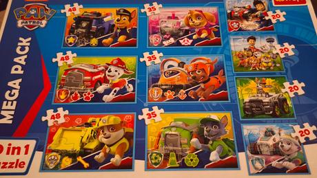 Puzzle paw patrol, 
