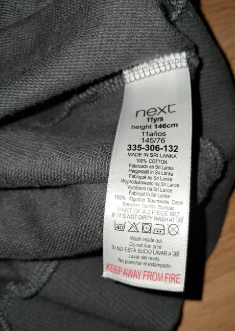 Mikino - vesta - dlhá 146/152, next,146