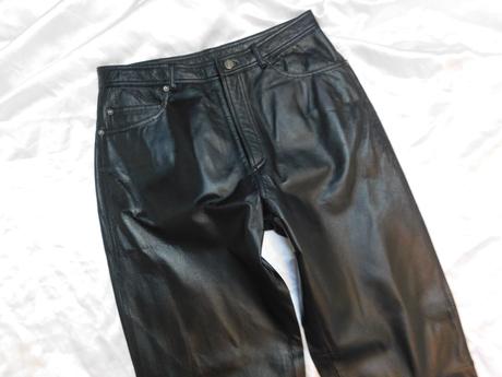 Luxusne panske kožene nohavice, 32 / m