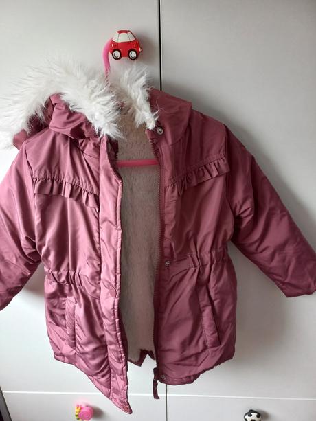 Zimna bunda s kozusinkou, pepco,92