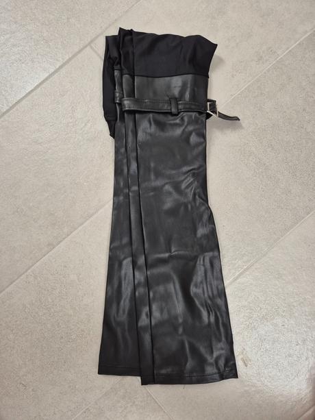 Sexi koženkové party legíny, 