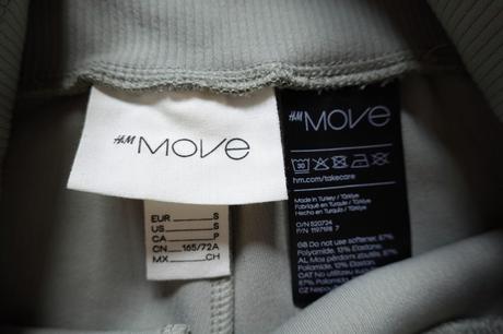 Kraťasky h&m move, h&m,s