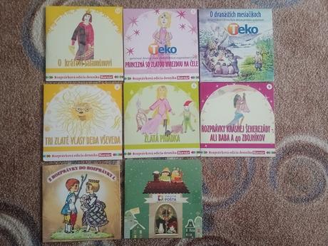 Cd s rozpravkami,