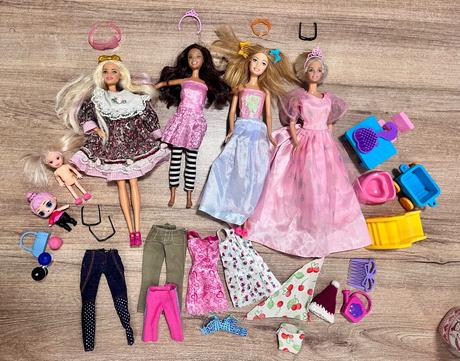 Krásna sada barbie s doplnkami, 
