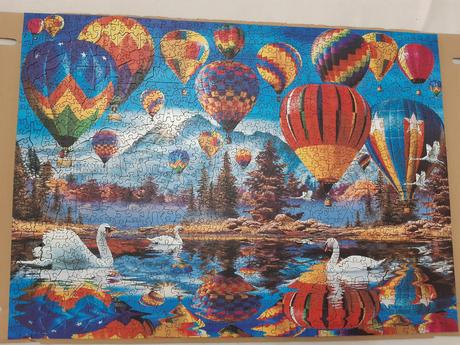 Drevené puzzle 1000, 