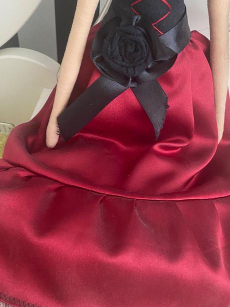 Gothic dekoratívna krasna tilda anjel bábika-65 cm, 