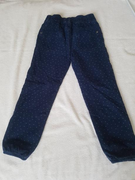 Zateplené menčestrové nohavice, č. 116, topolino,116