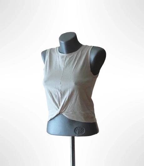 Dámsky béžový crop top fila fusion, fila,s