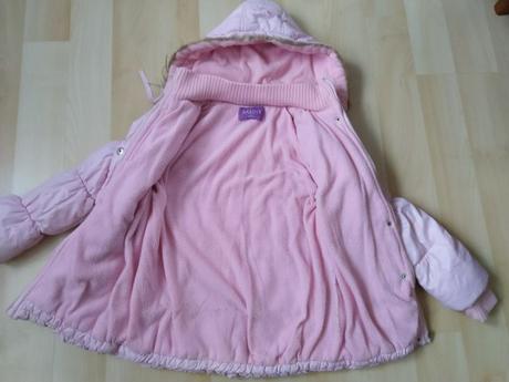 Ružová zimná bunda, 122