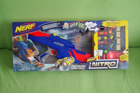 Nerozbalené nerf nitro motofury rapid rally +9 áut, 