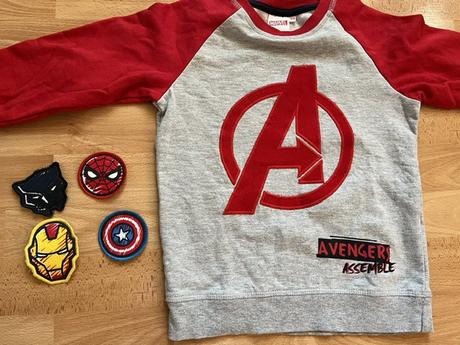 Mikina avengers - veľ.128, marvel,128