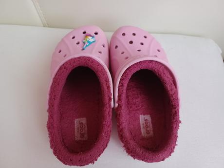 Zateplené dievčenské crocsy, crocs,33