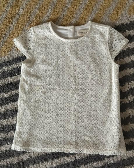 Čipkovaný top lindex, lindex,128