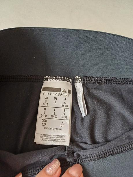 Legíny adidas by stella mccartney, č.s, adidas,s