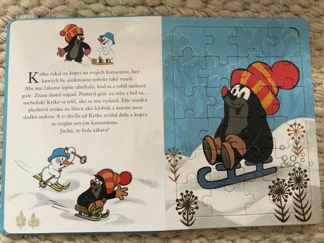 Krtko v zime +5puzzle, 