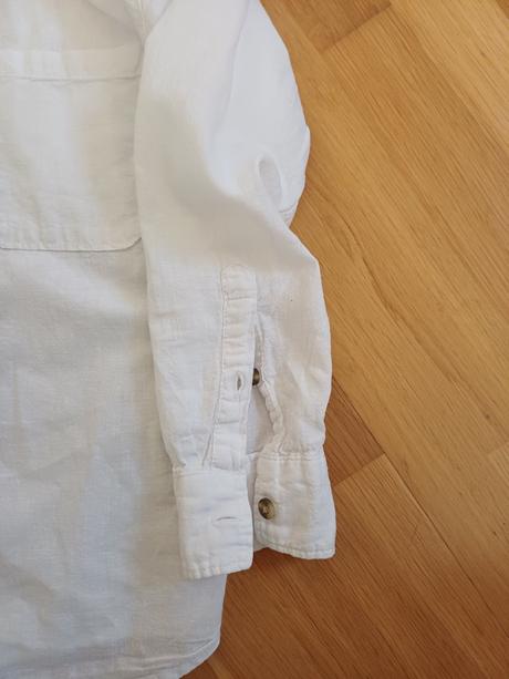 Ľanová košeľa, h&m,134