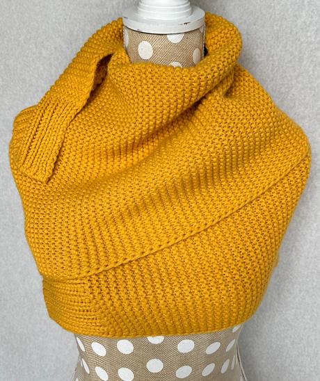 Šál v slnečnicovej žltej, xl