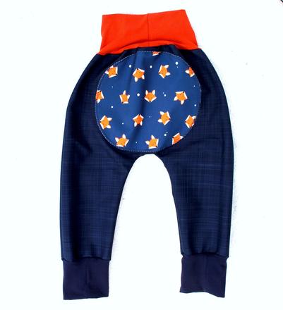 Líštičky, jarné softshellové nohavice, 74 - 104