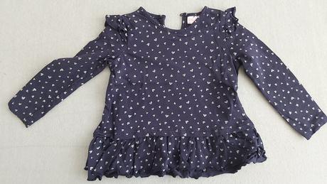 Tričko s volánom a srdiečkami 86, pepco,86