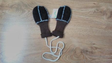 Teplé rukavičky s kožušinkou, 