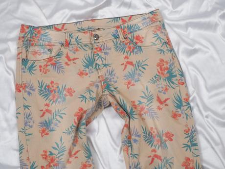 Kvetované nohavice janina, 42