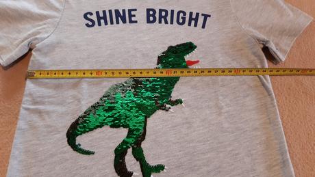 Tričko s premieňacím obrázkom 122/128, h&m,122