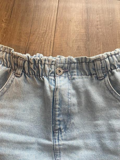 Trendy riflova pohodlna sukňa top stav ju že, 164