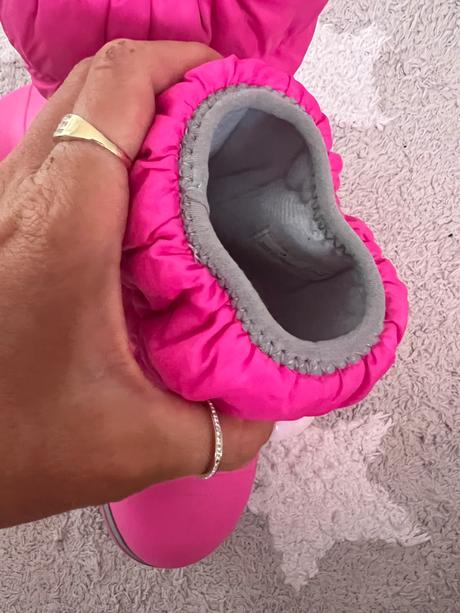 Zimne ružové crocs topánky 25, crocs,25