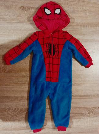 Teplý flisovy overal spiderman, c&a,98