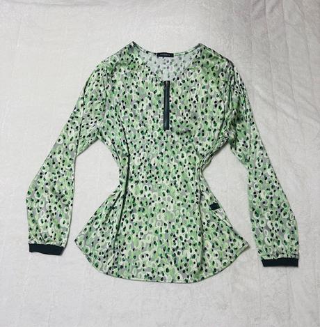 Zelená blúzka so zipsom zn. magenta, l / m