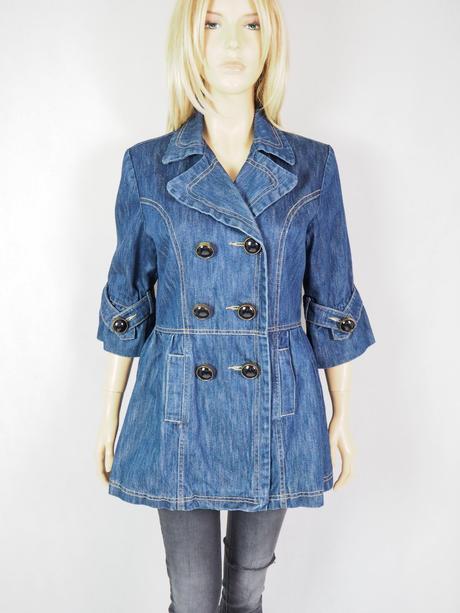 Kvalitný riflový kabát saix, 40