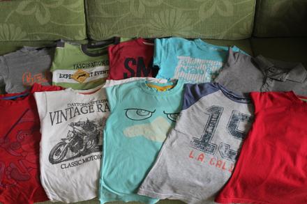 10 tričiek 110/116, 116