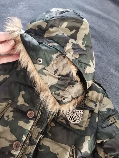 Zimná bunda maskáčová, lee,98