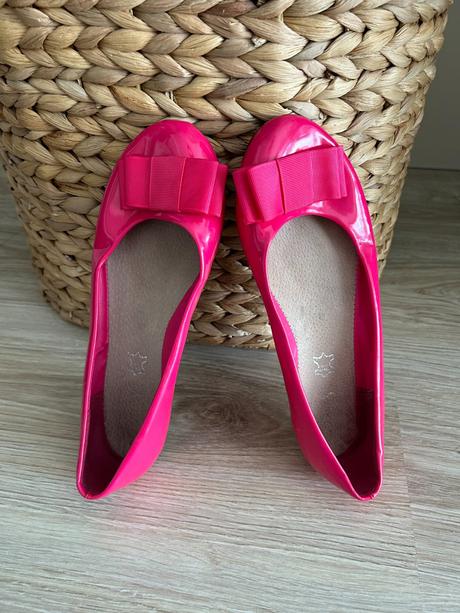 Krásne fuchsiové balerínky, 38