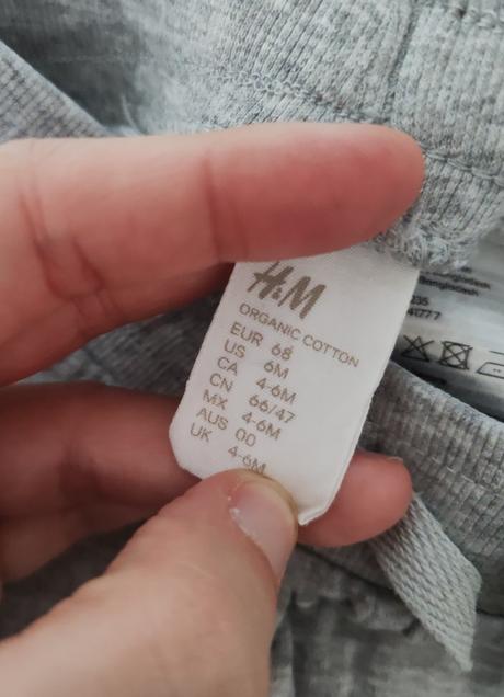 Tepláčiky, h&m,68