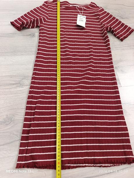 Rebrované šaty, reserved,158 / 164 / s / xs