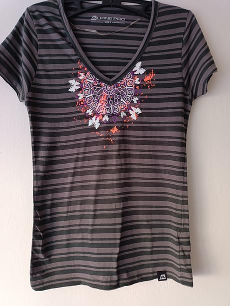 Tričko s krátkym rukávom, alpine pro,s