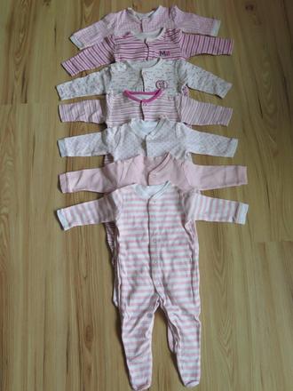 Pyzamka 0-3m. 4ks, 62